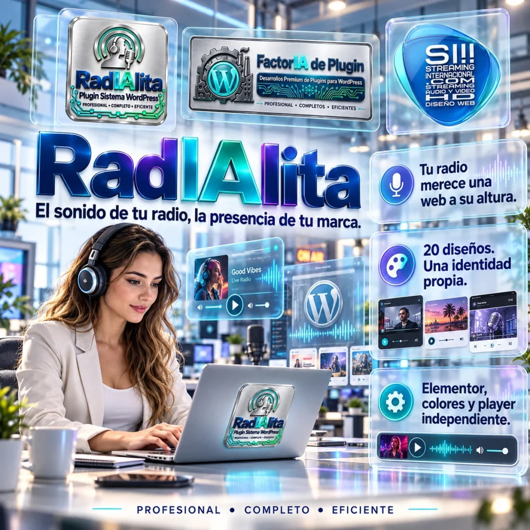 RadIAlita: imagen institucional de radio online