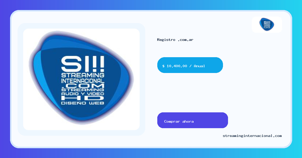 Registro .com.ar
