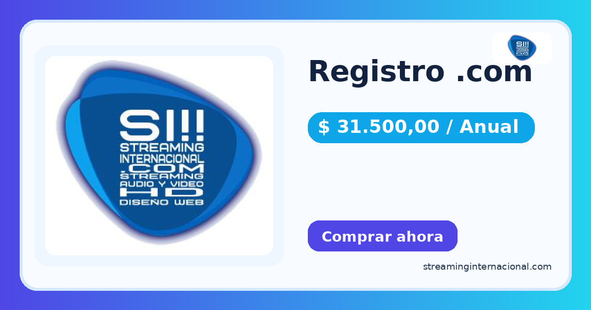 Registro .com