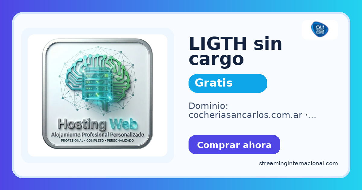 LIGTH sin cargo