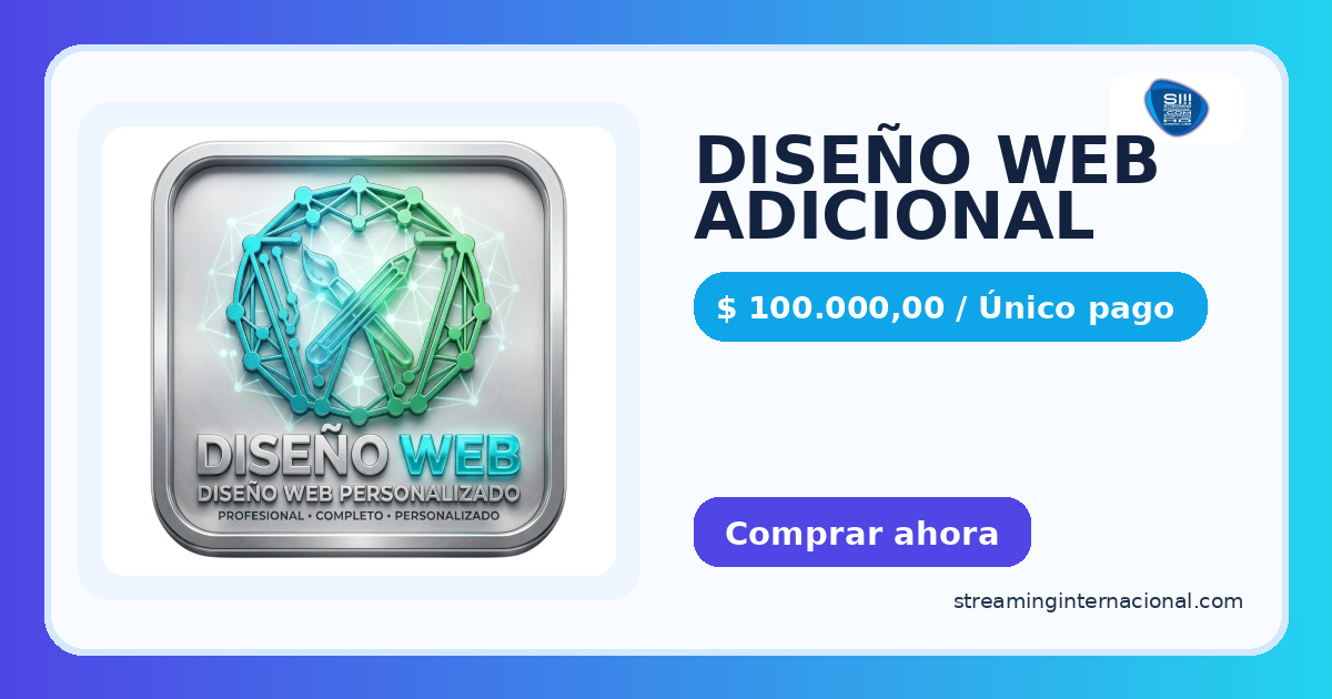 DISEÑO WEB ADICIONAL